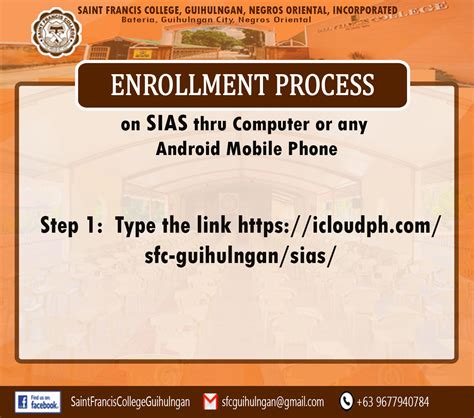 sias nonescost online enrollment|Attention GS students! For NEW students, here's the step by step .